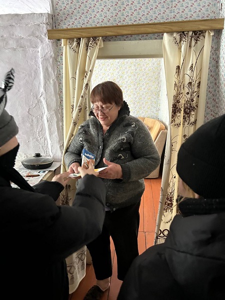 Волонтеры с 8 Марта.